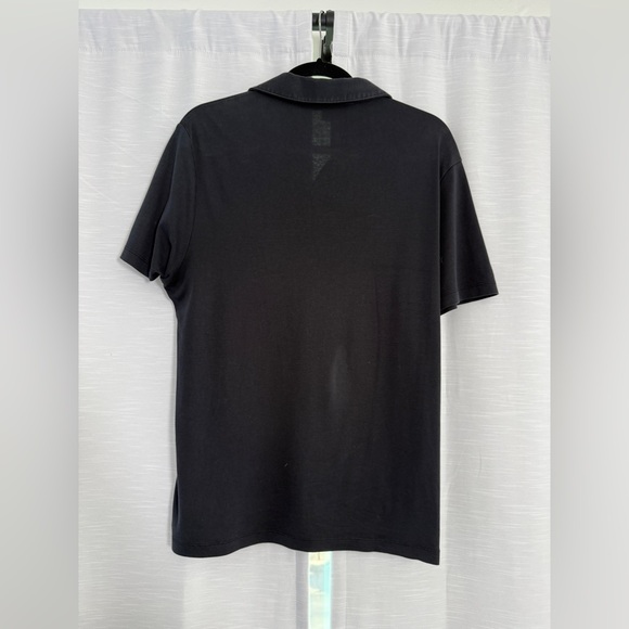 Michael Kors Black Cotton Polo Shirt | Classic Slim Fit | Men’s Size M - Picture 5 of 7